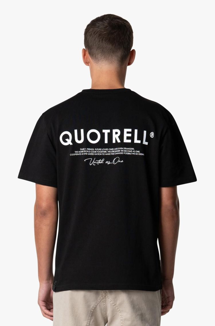 Quotrell T-shirt Zwart