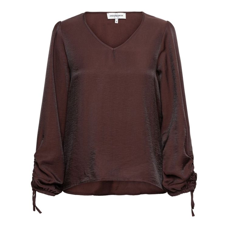 &Co Woman Blouse Bruin
