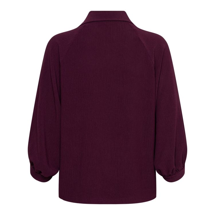 &Co Woman Blouse Bordeaux dames (MARIJKE BLOUSE - BL436.LP.PLUM) - GL Sport (Sluis)