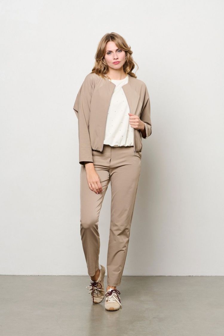 &Co Woman Broek Taupe dames (PARELLA TRAVEL PANTS - PA428.ET.TAUPE) - GL Sport (Sluis)