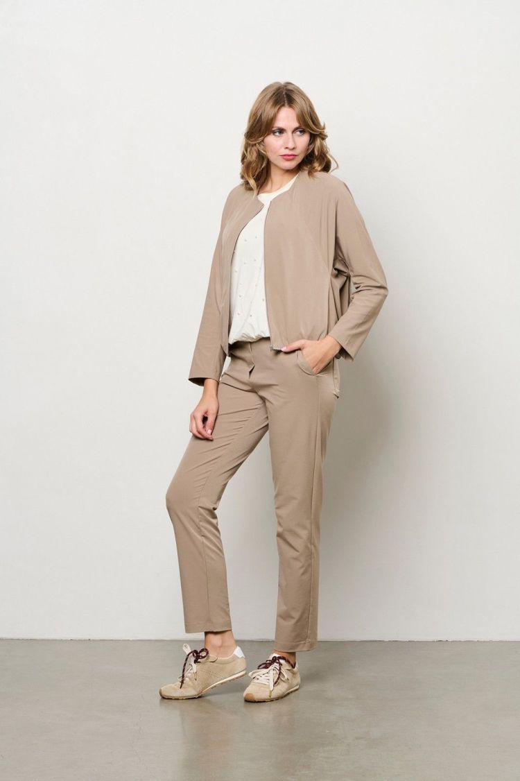&Co Woman Broek Taupe dames (PARELLA TRAVEL PANTS - PA428.ET.TAUPE) - GL Sport (Sluis)
