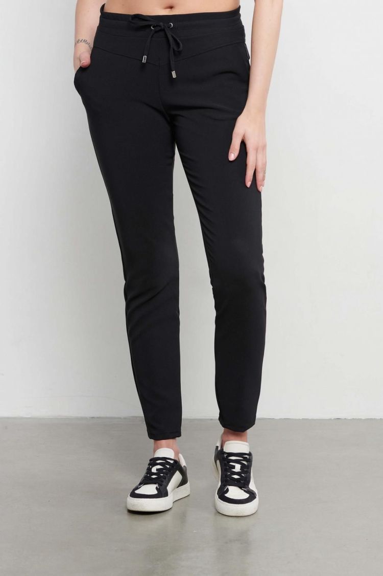 &Co Woman Broek Zwart dames (PENNY COMFORT PANTS - PA216-1.BLACK) - GL Sport (Sluis)