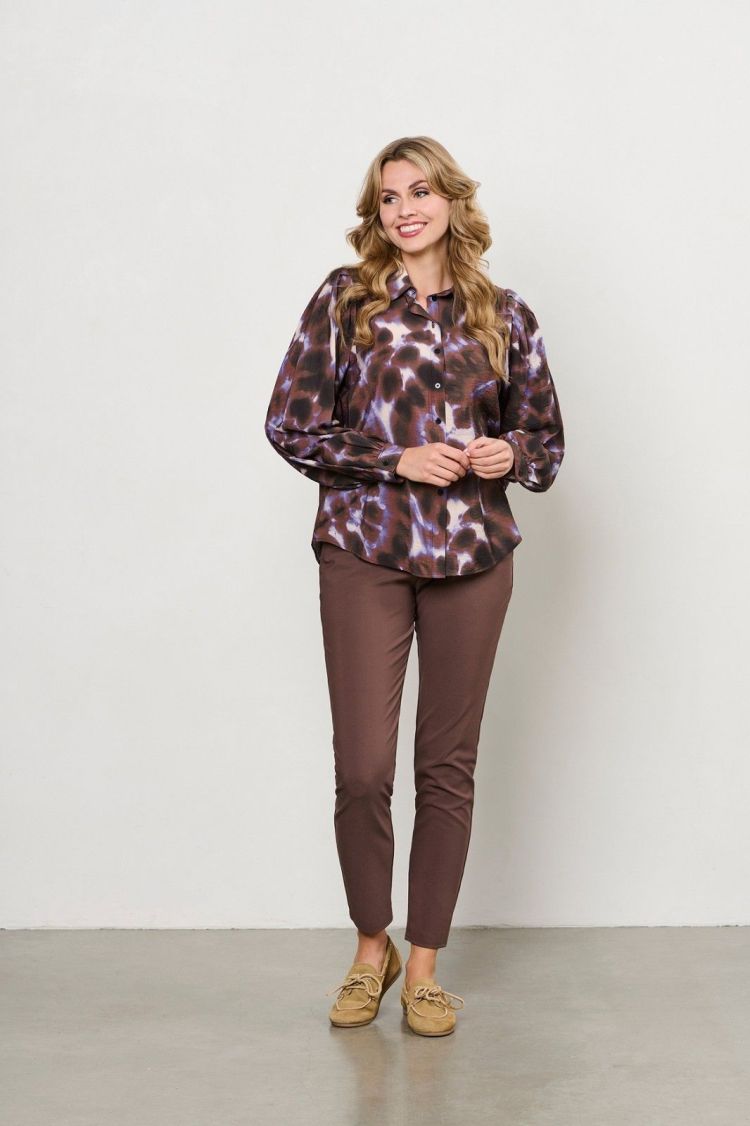 &Co Woman Broek Bruin dames (PENNY HEAVY TRAVEL PANTS - PA347.CHOCOLATE) - GL Sport (Sluis)