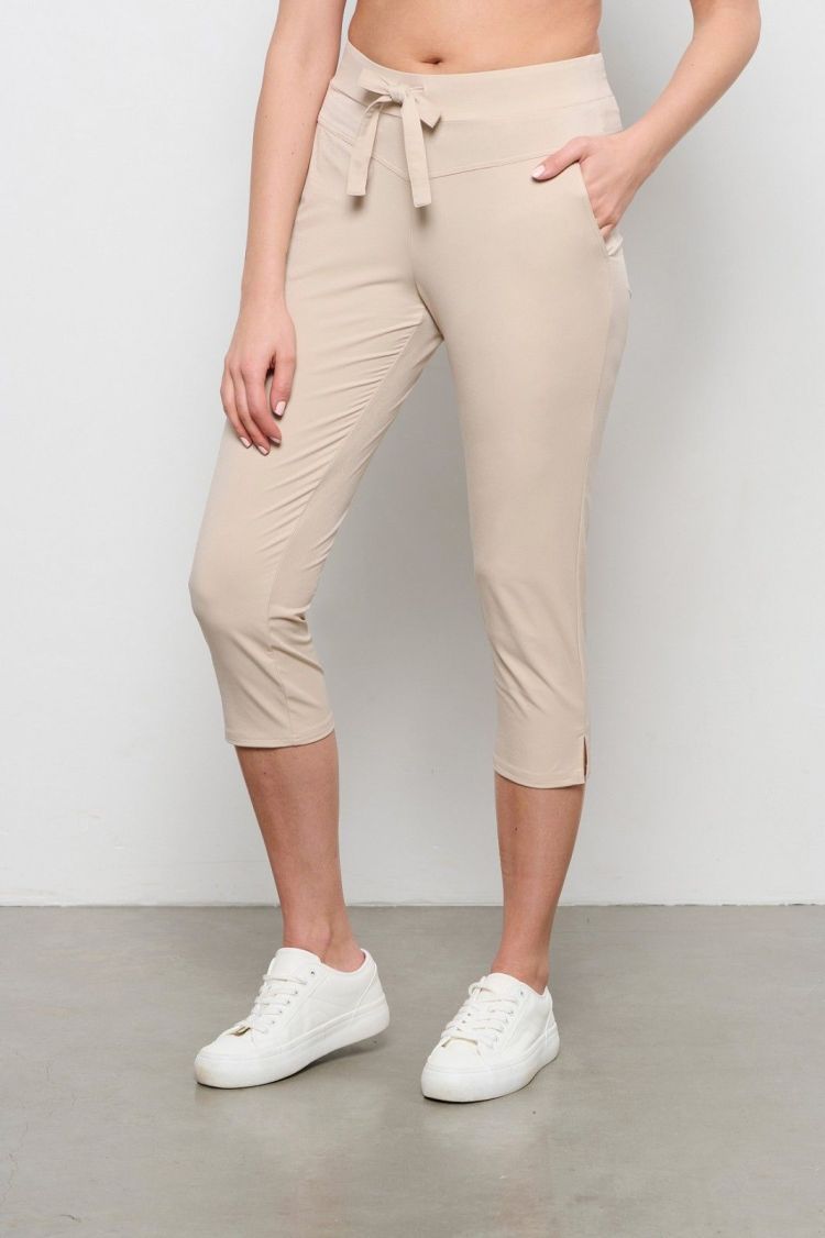 &Co Woman Capri Creme dames (PHOENIX CAPRI TRAVEL - PA306.Z.SAND) - GL Sport (Sluis)