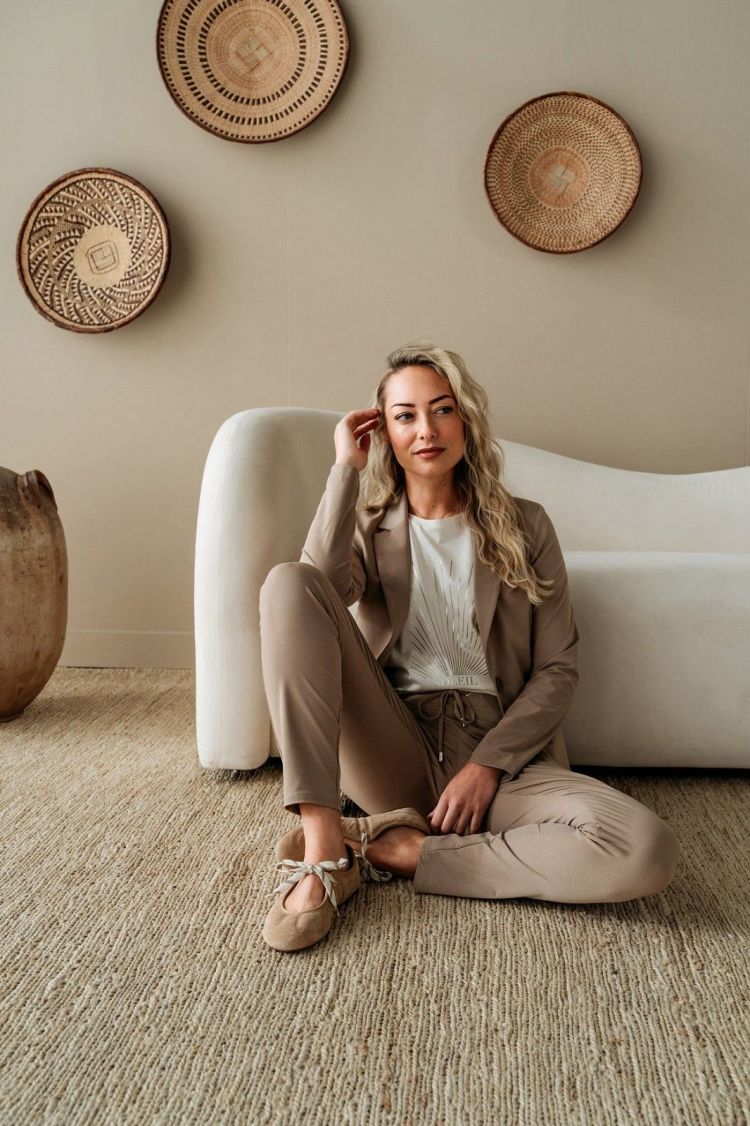 &Co Woman Top Beige dames (SOLEIL TOP - TS138.M.BEIGE) - GL Sport (Sluis)