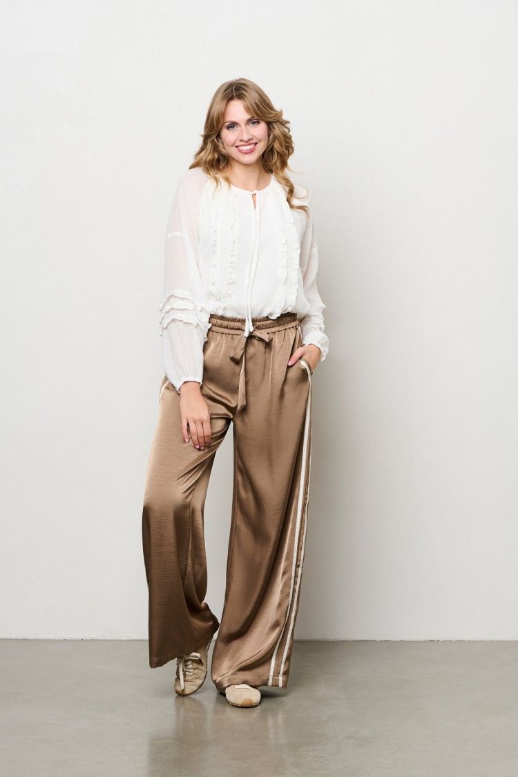 &Co Woman Blouse Off-white dames (WILLEKE BLOUSE - BL424.H.OFFWHITE) - GL Sport (Sluis)