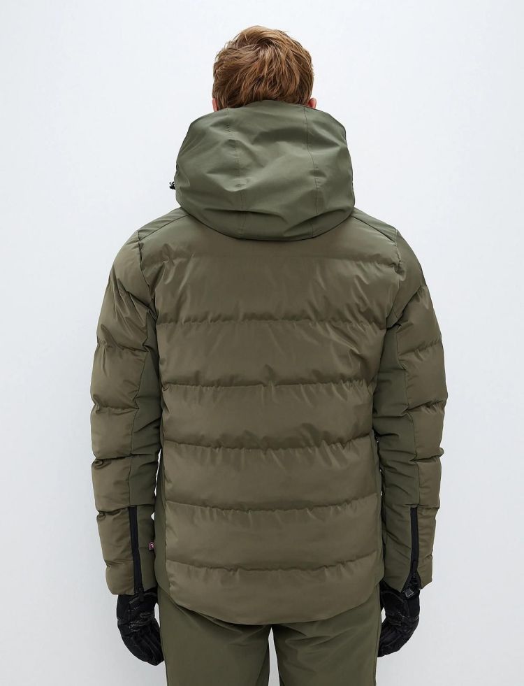 8848 Altitude Ski-jas Army heren (MALIK SKI JACKET - 4273.ARMYGREEN) - GL Sport (Sluis)