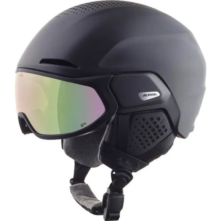 Alpina Skihelm Zwart unisex (ALTO QV SKIHELM - BLACK - A9237.32.ALTO.QV) - GL Sport (Sluis)