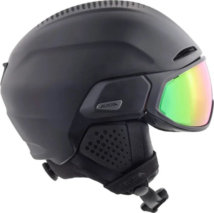 Alpina Skihelm Zwart unisex (ALTO QV SKIHELM - BLACK - A9237.32.ALTO.QV) - GL Sport (Sluis)