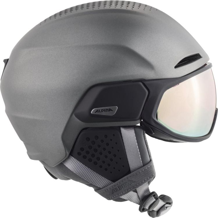 Alpina Skihelm Grijs unisex (ALTO QV SKIHELM - GUNMETAL - A9237.31.ALTO.QV) - GL Sport (Sluis)