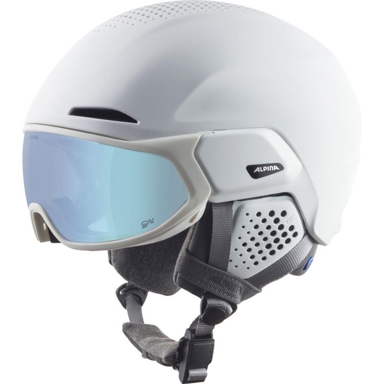 Alpina Skihelm Wit