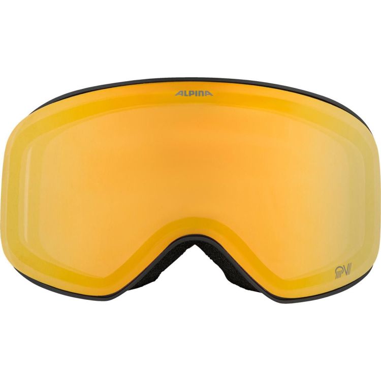 Alpina Skibril Zwart unisex (SLOPE QV - A7295.7.32.BLACK-MATT) - GL Sport (Sluis)