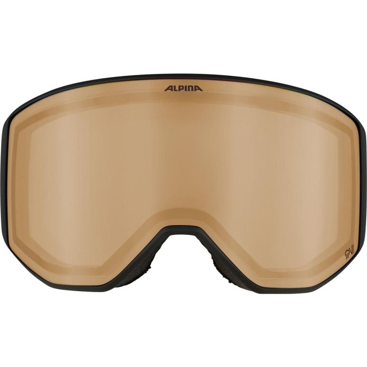 Alpina Skibril Zwart unisex (VENET M QV - A7332.7.32.BLACK-MATT) - GL Sport (Sluis)