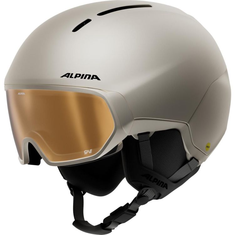 Alpina Skihelm Beige