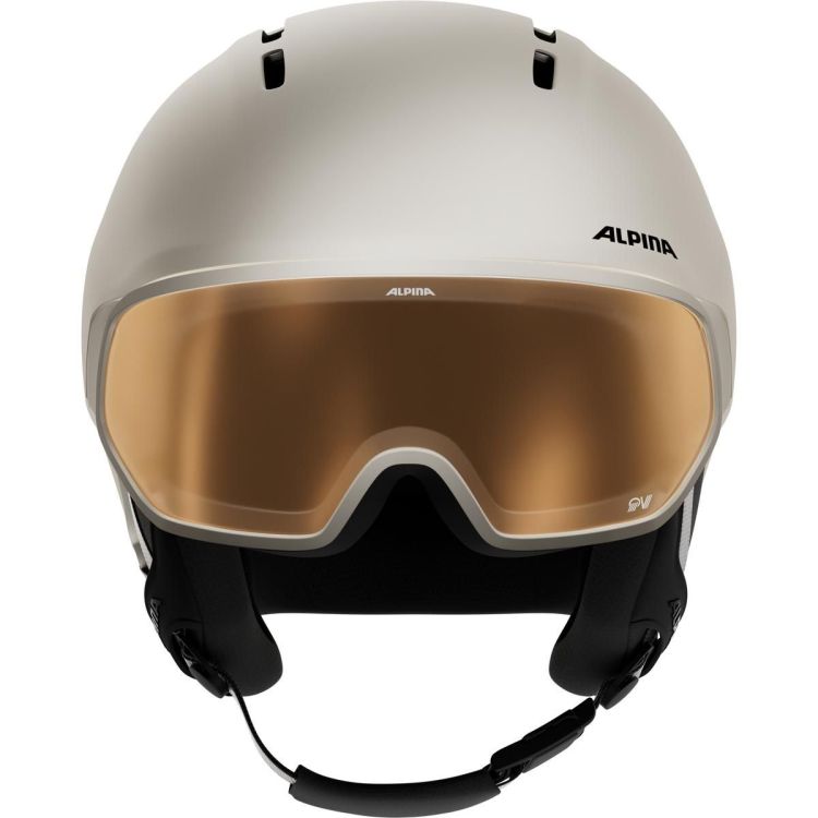 Alpina Skihelm Beige unisex (VIZZARD QV - A9267.333.QV) - GL Sport (Sluis)