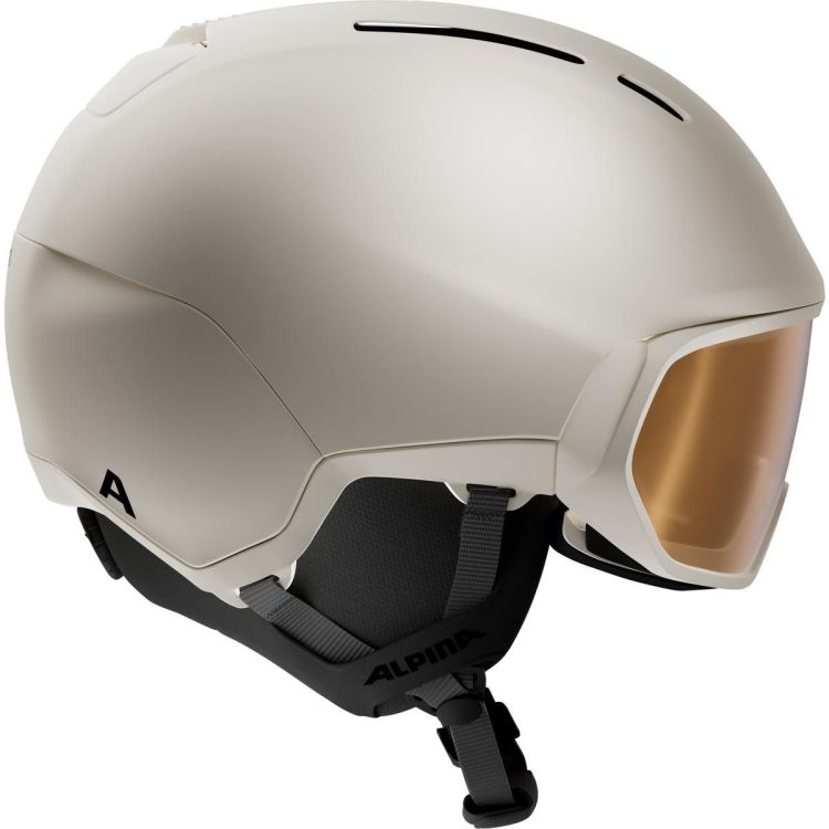 Alpina Skihelm Beige unisex (VIZZARD QV - A9267.333.QV) - GL Sport (Sluis)