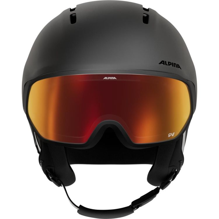 Alpina Skihelm Zwart unisex (VIZZARD QV - A9267.330.QV) - GL Sport (Sluis)