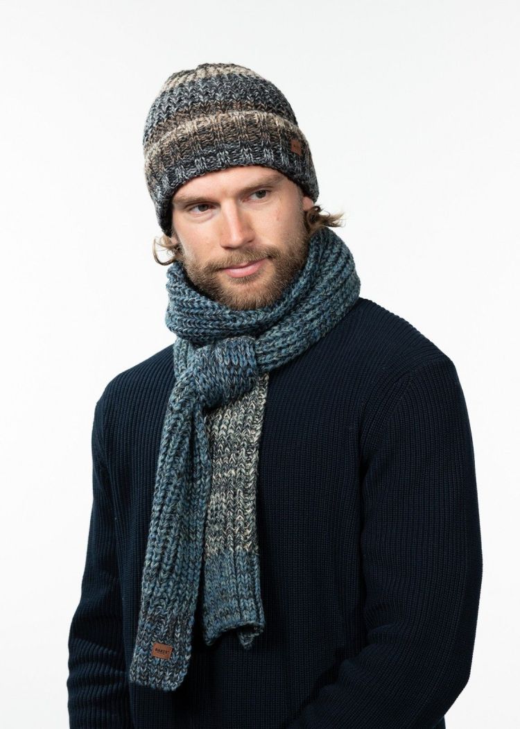 Barts Muts Grijs heren (AKOTAN BEANIE DARK HEATHER - 0335019) - GL Sport (Sluis)