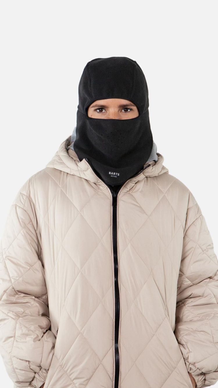 Barts Col Zwart unisex (BALACLAVA BLACK - 110001) - GL Sport (Sluis)