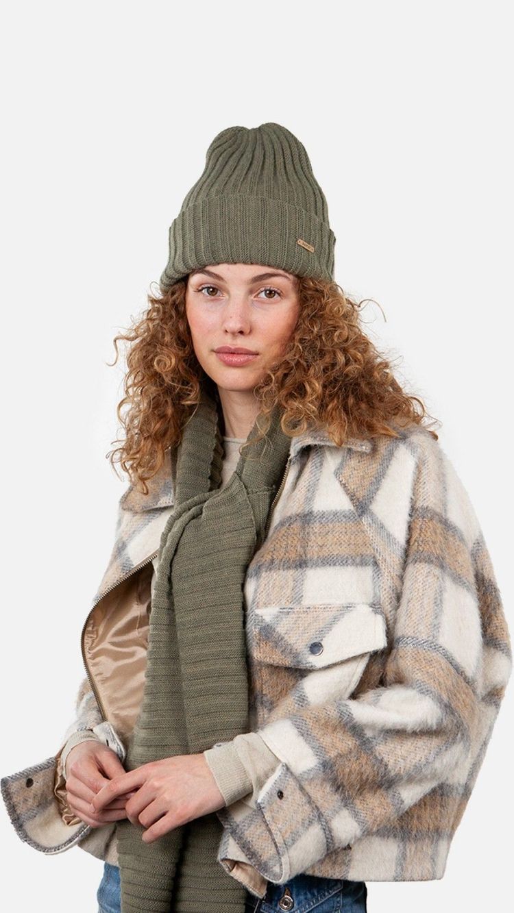 Barts Muts Army unisex (BAYNE BEANIE PALE ARMY - 50170131) - GL Sport (Sluis)
