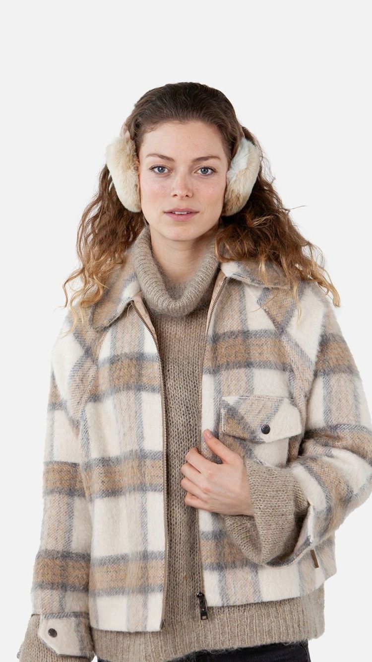 Barts Oorwarmers Beige unisex (FUR EARMUFFS SAND - 1240071) - GL Sport (Sluis)