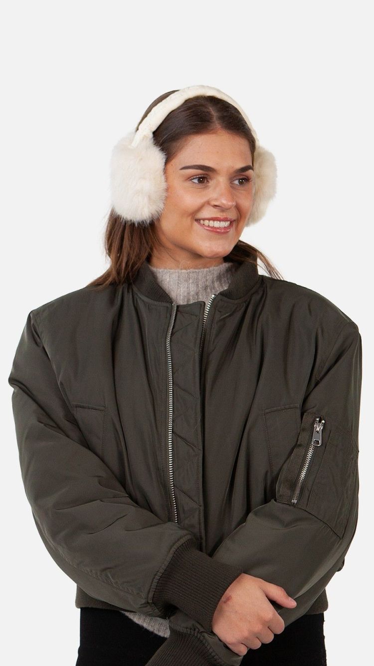 Barts Oorwarmers Wit unisex (FUR EARMUFFS WHITE - 124010) - GL Sport (Sluis)