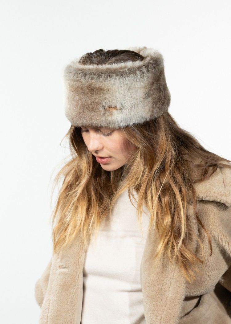 Barts Hoofdband Bruin dames (FUR HEADBAND HEATHER BROWN - 0119009) - GL Sport (Sluis)