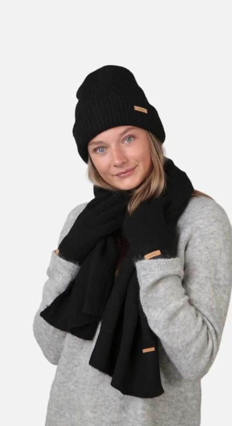 Barts Muts Zwart dames (WITZIA BEANIE BLACK - 4541001) - GL Sport (Sluis)