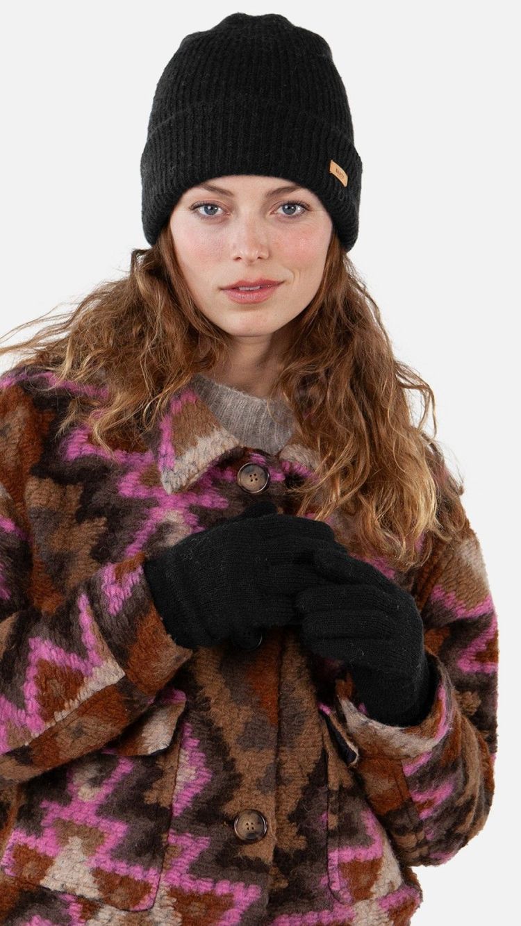 Barts Muts Zwart unisex (WITZIA BEANIE BLACK - 4541001) - GL Sport (Sluis)