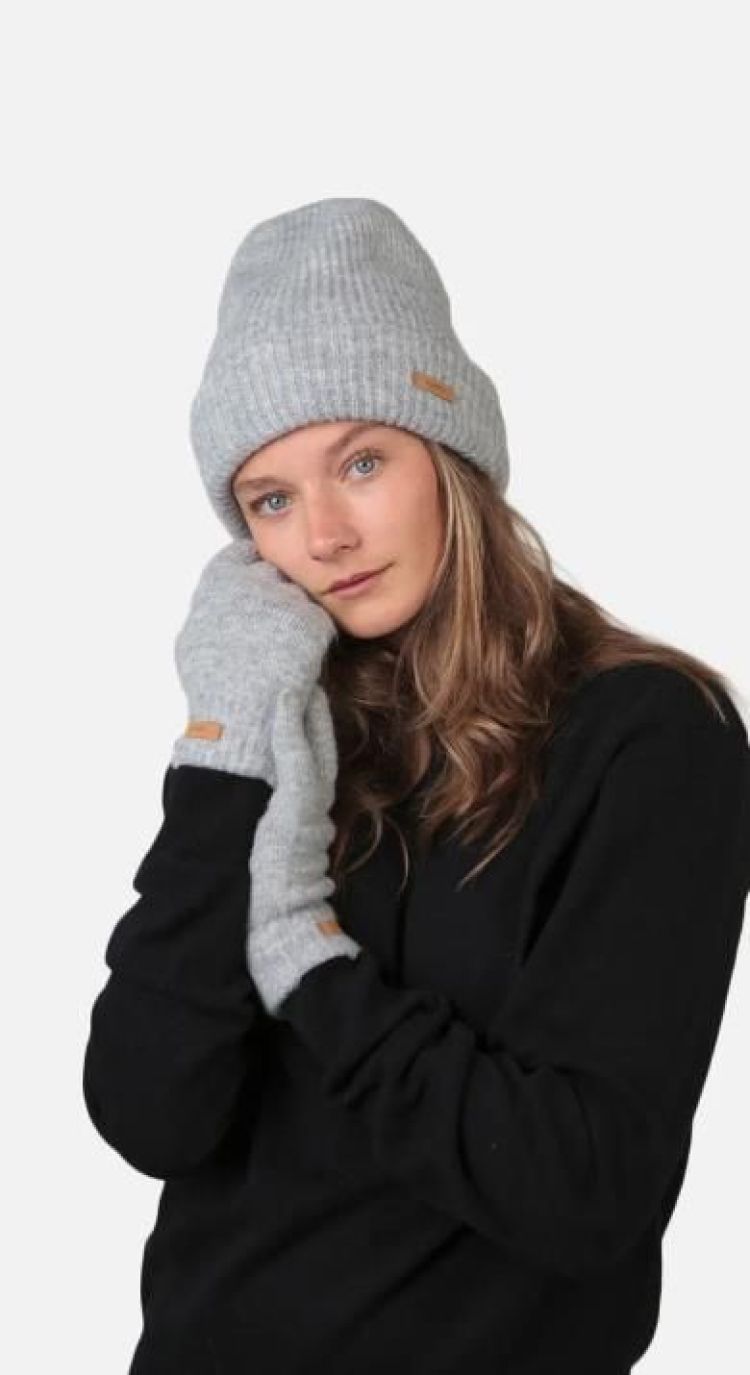 Barts Muts Grijs dames (WITZIA BEANIE HEATHER GREY - 4541002) - GL Sport (Sluis)