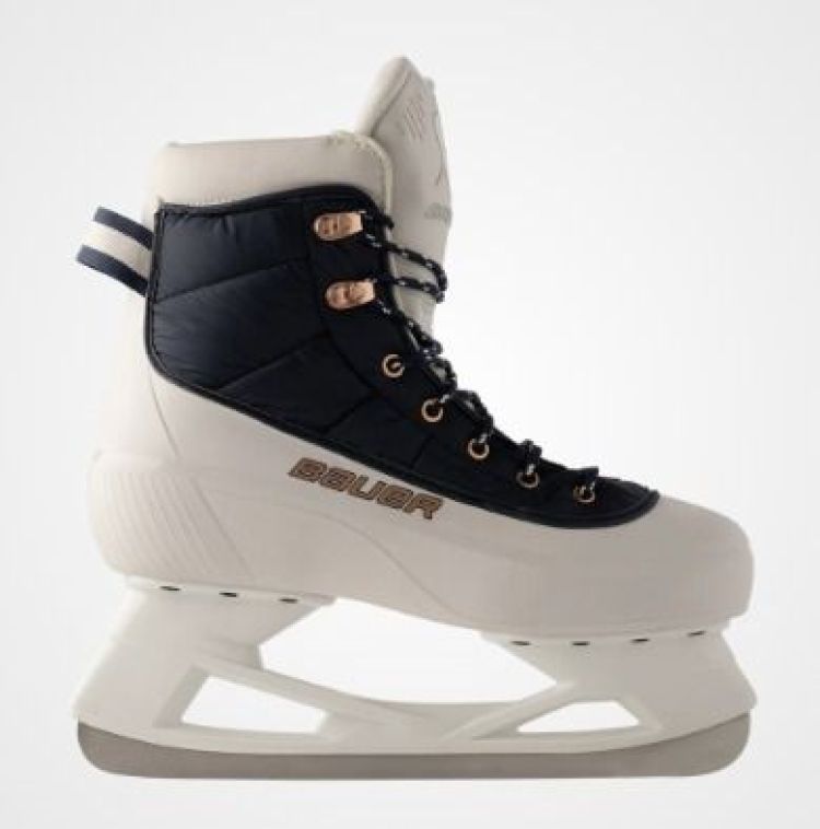 Bauer IJshockeyschaatsen Zwart/Wit dames (RADIANT HEATED REC ICE SKATE - IJSHOCKEY - RADIANT.WHITE/BLACK) - GL Sport (Sluis)