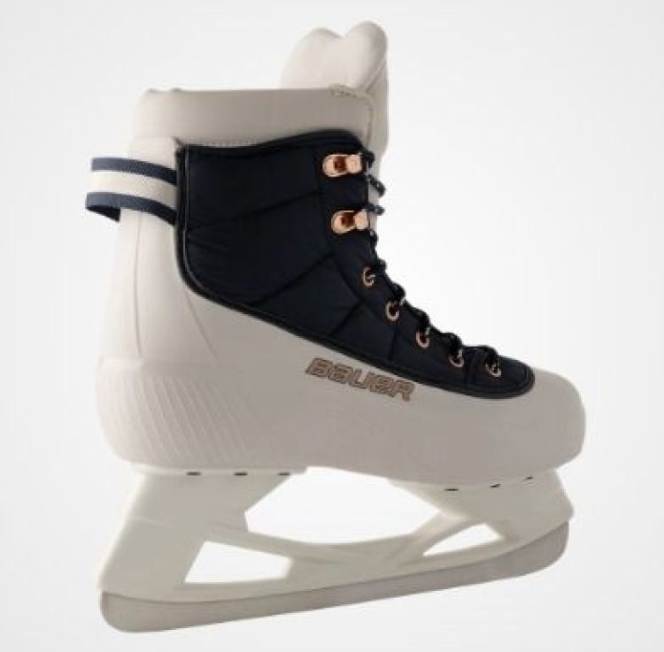 Bauer IJshockeyschaatsen Zwart/Wit dames (RADIANT HEATED REC ICE SKATE - IJSHOCKEY - RADIANT.WHITE/BLACK) - GL Sport (Sluis)