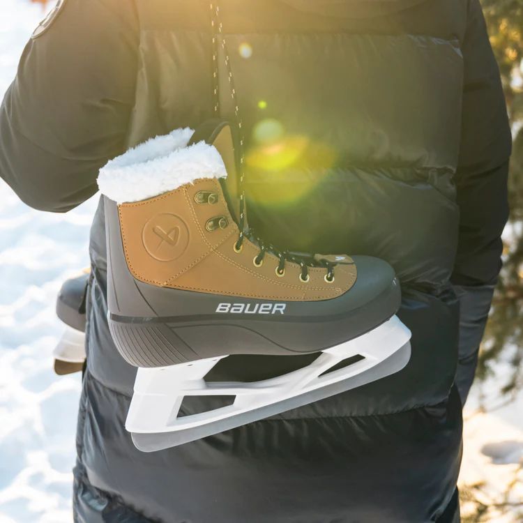 Bauer IJshockeyschaatsen Bruin dames (WHISTLER 2.0 REC ICE SKATE - IJSHOCKEY - WHISTLER.BROWN/BLACK) - GL Sport (Sluis)