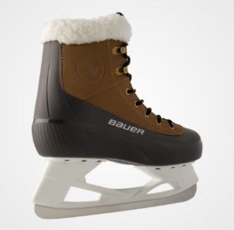 Bauer IJshockeyschaatsen Bruin dames (WHISTLER 2.0 REC ICE SKATE - IJSHOCKEY - WHISTLER.BROWN/BLACK) - GL Sport (Sluis)