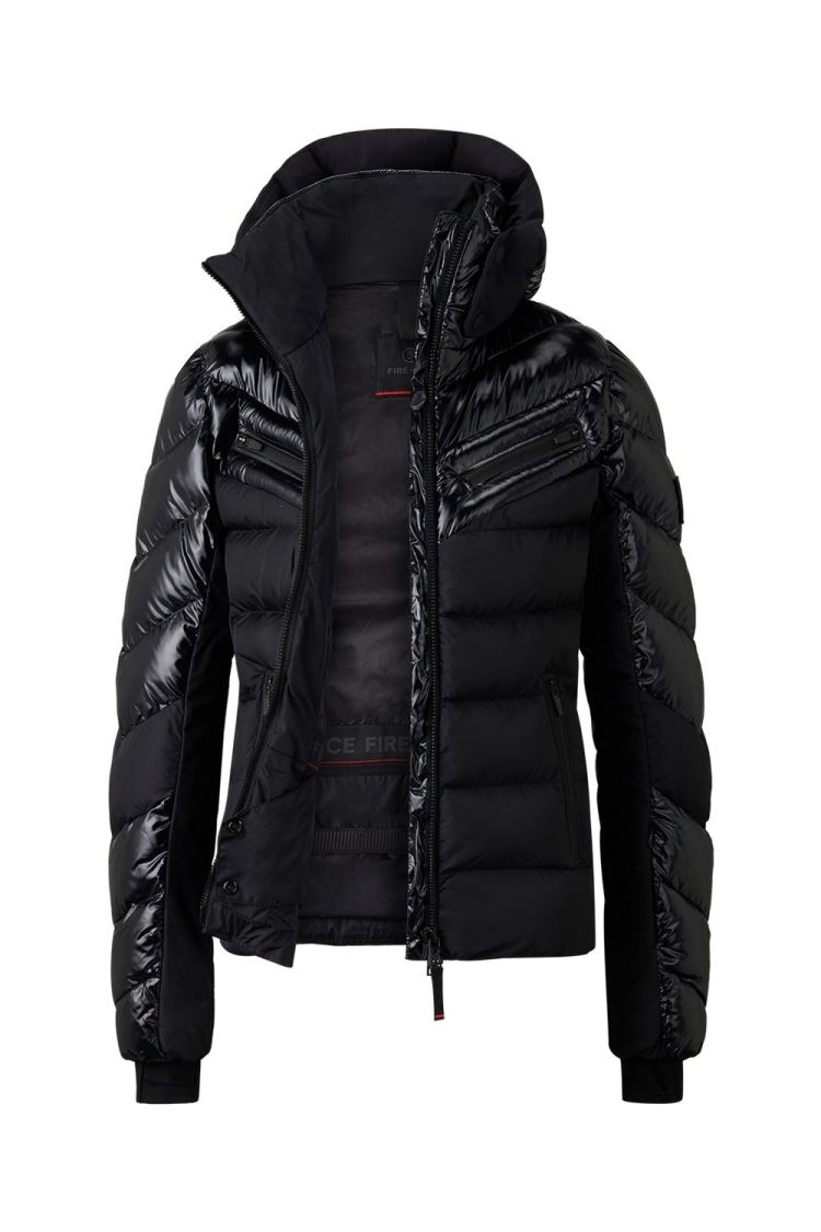 Bogner FIRE+ICE Ski-jas Zwart dames (FARINA3 SKI JACKET - 3458.FARINA3.9140-026) - GL Sport (Sluis)