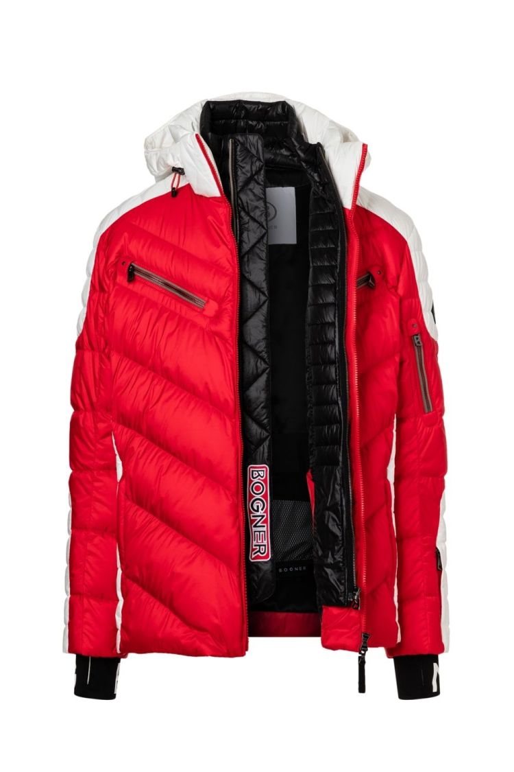 Bogner Ski-jas Rood heren (TINO-D SKI JACKET - 3140.TINO-D.4614-554) - GL Sport (Sluis)