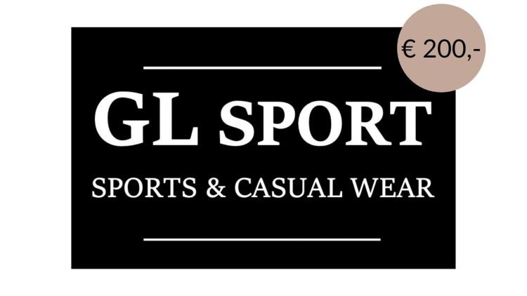 GL Sport Cadeaubon  Zwart