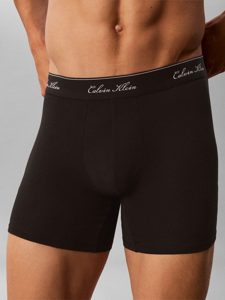 Calvin Klein Underwear Zwart heren (BOXER BRIEFS 3-PACK - LV00NB4608.TM6) - GL Sport (Sluis)