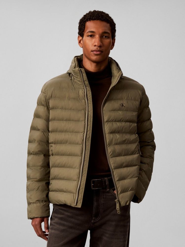 Calvin Klein Jas Groen heren (LIGHTWEIGHT PUFFER JACKET - LV04RC511G.LDY) - GL Sport (Sluis)