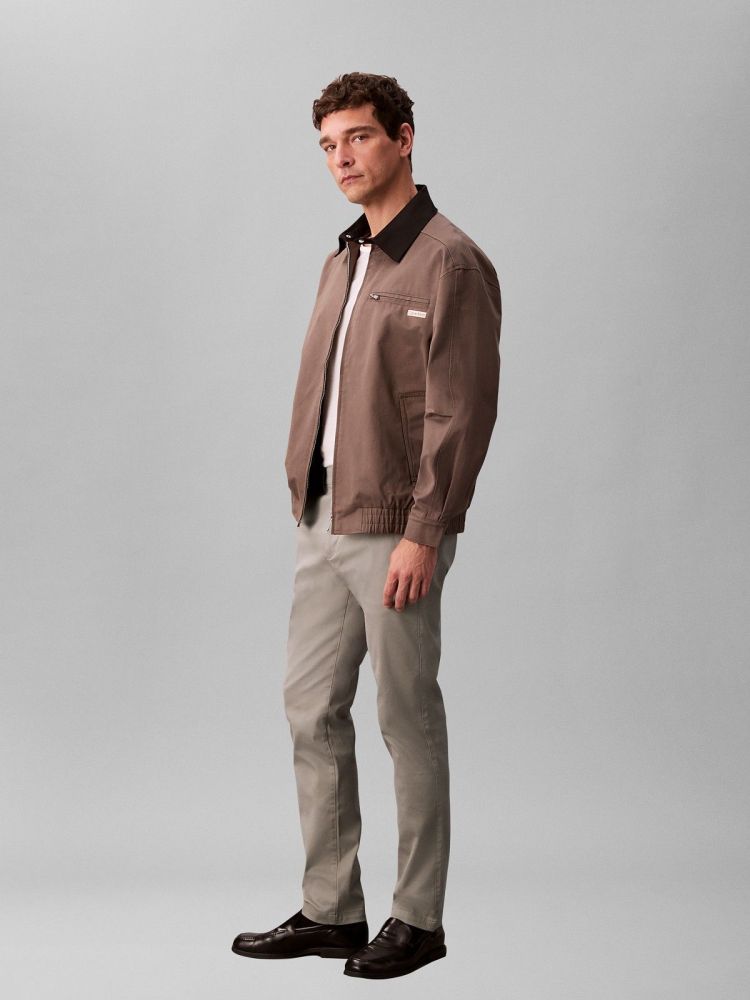 Calvin Klein Jeans Beige heren (SLIM REFINED COTTON STRETCH - LV140EM633.RAK) - GL Sport (Sluis)