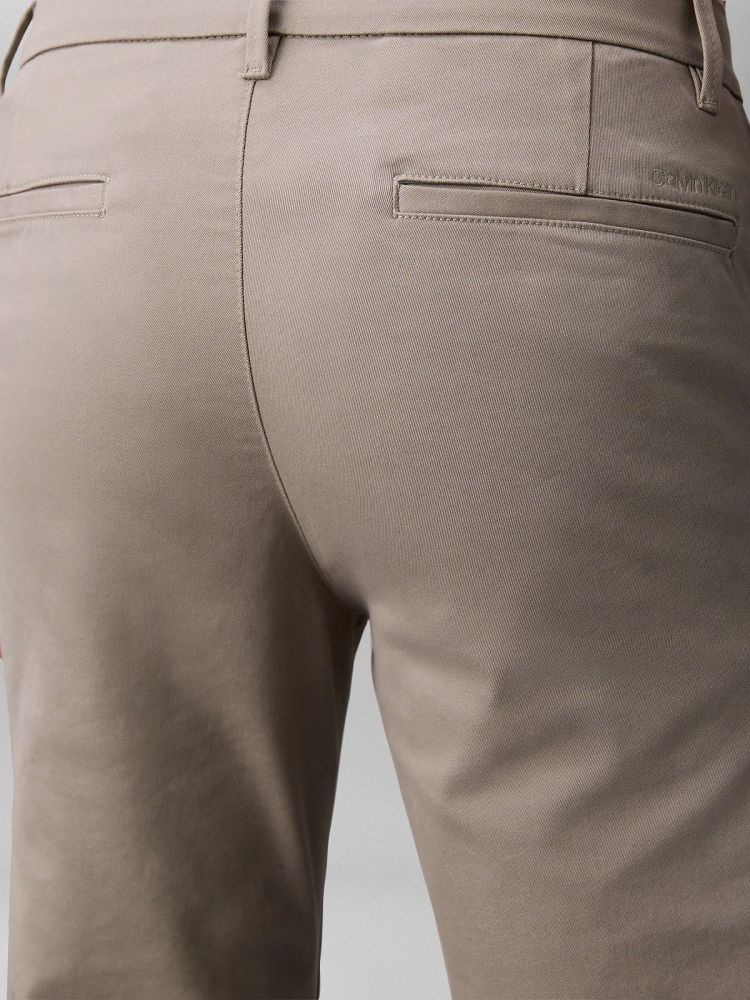 Calvin Klein Jeans Beige heren (SLIM REFINED COTTON STRETCH - LV140EM633.RAK) - GL Sport (Sluis)