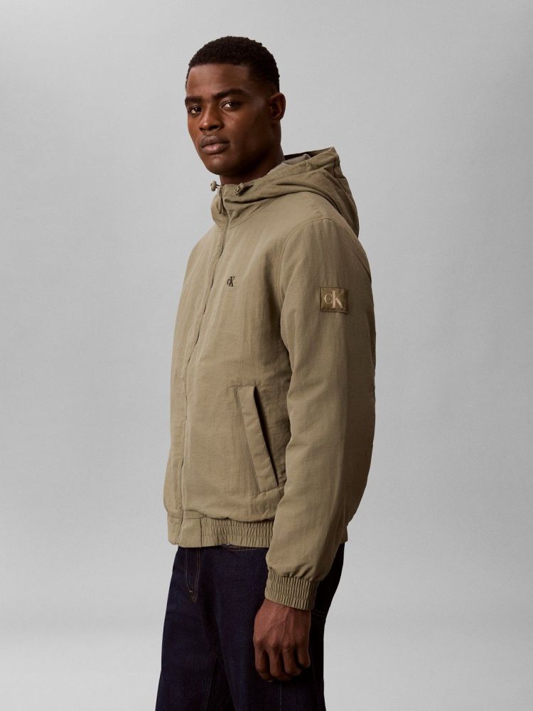 Calvin Klein Jas Beige heren (PADDED HARRINGTON JACKET - LV04RG501G.LDY) - GL Sport (Sluis)