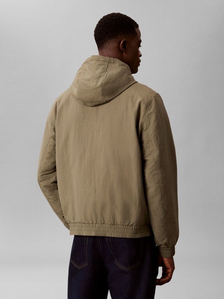 Calvin Klein Jas Beige heren (PADDED HARRINGTON JACKET - LV04RG501G.LDY) - GL Sport (Sluis)