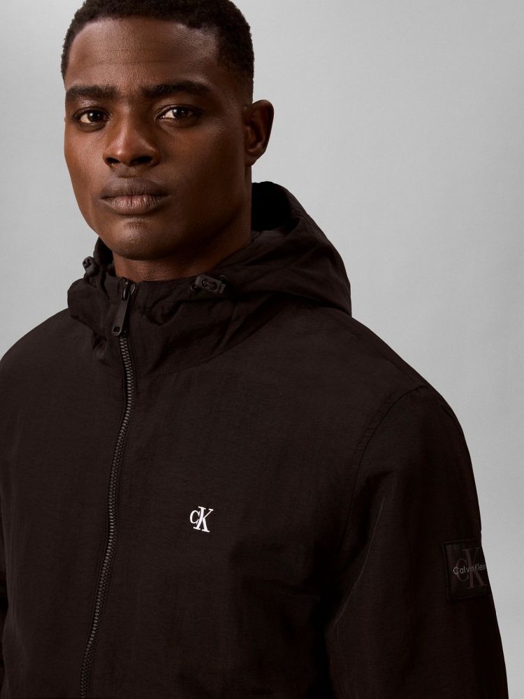 Calvin Klein Jas Zwart heren (PADDED HARRINGTON JACKET - LV04RG501G.UB1) - GL Sport (Sluis)