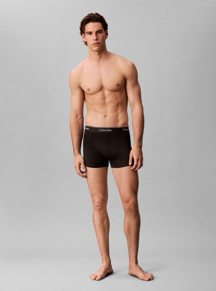 Calvin Klein Underwear Zwart heren (RELAXED FIT TRUNKS 3-PACK - LV00NB4286.4M0) - GL Sport (Sluis)