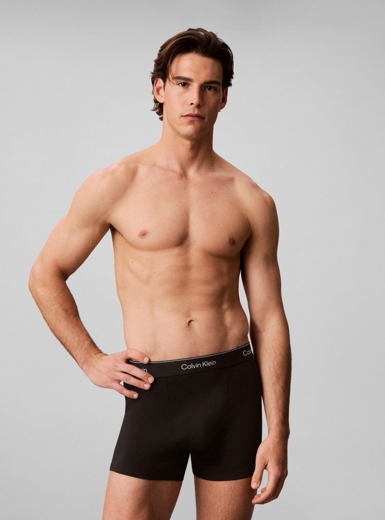 Calvin Klein Underwear Zwart heren (RELAXED FIT TRUNKS 3-PACK - LV00NB4286.4M0) - GL Sport (Sluis)