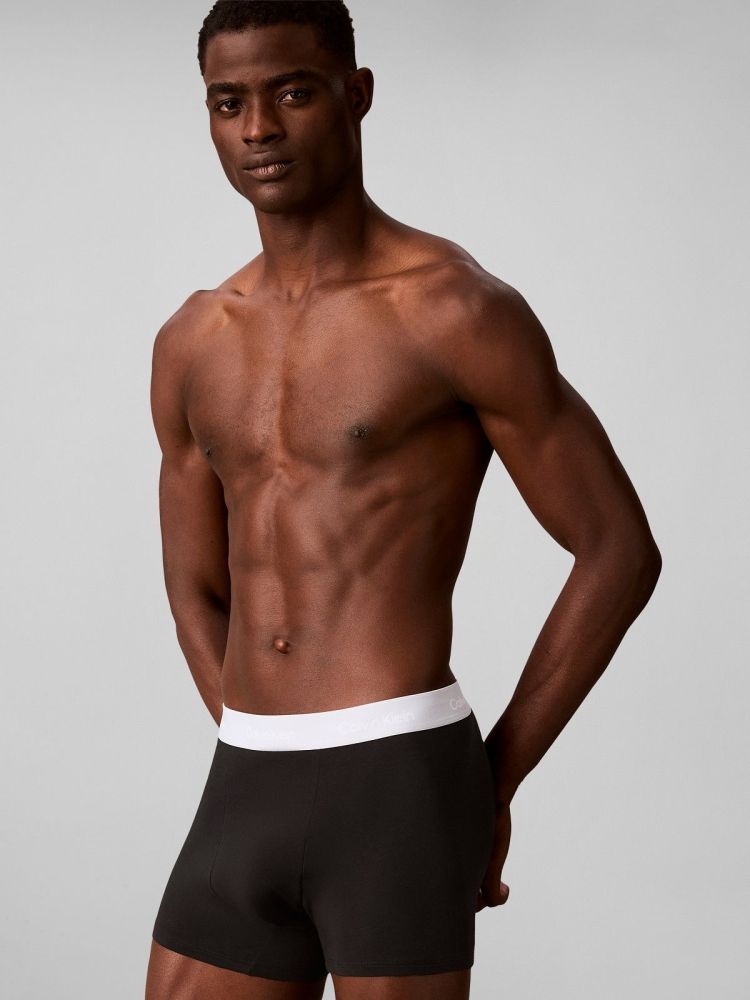 Calvin Klein Underwear Zwart heren (RELAXED FIT TRUNKS 3-PACK - LV00NB4286.4M5) - GL Sport (Sluis)