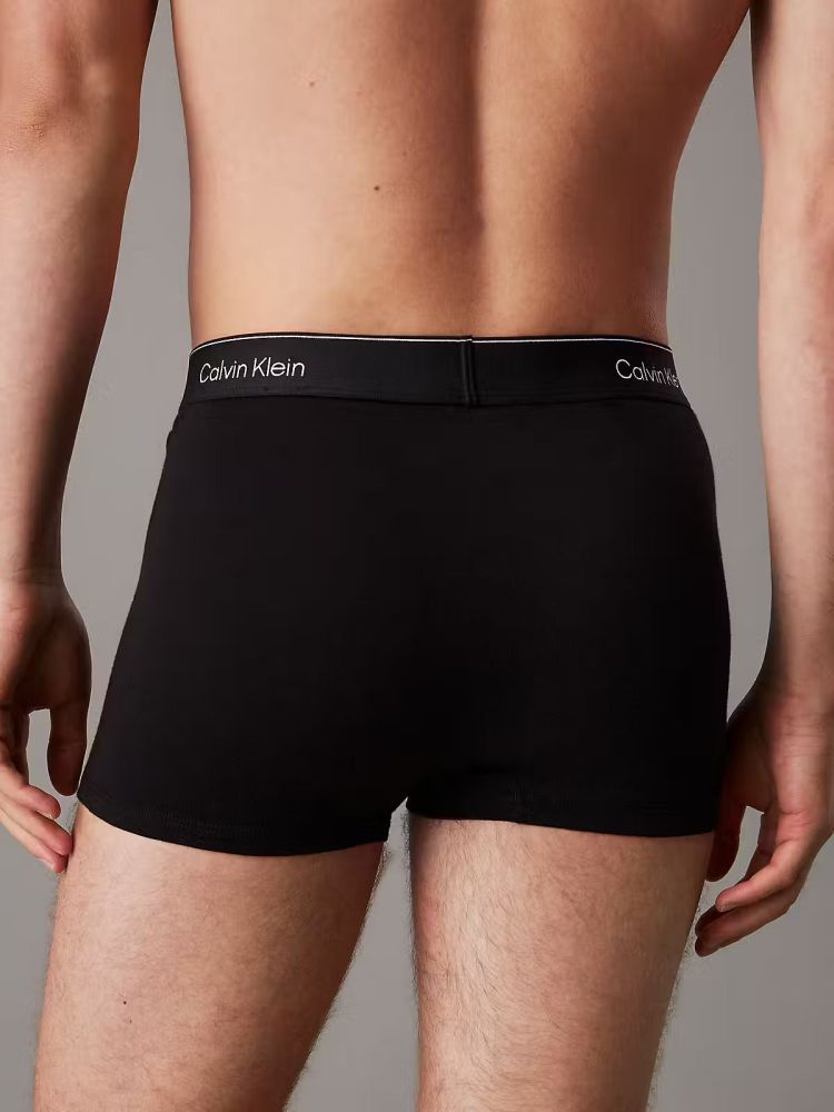 Calvin Klein Underwear Zwart heren (RELAXED FIT TRUNKS 3-PACK - LV00NB4286.TM6) - GL Sport (Sluis)