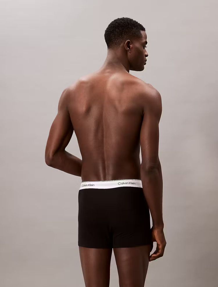 Calvin Klein Underwear Zwart heren (RELAXED FIT TRUNKS 3-PACK - LV00NB4286.UB1) - GL Sport (Sluis)