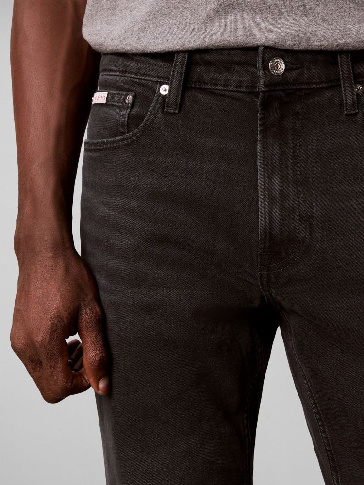 Calvin Klein Broek Zwart heren (SLIM MIDNIGHT EMERALD JEANS - LV04RH706G.7ZW) - GL Sport (Sluis)